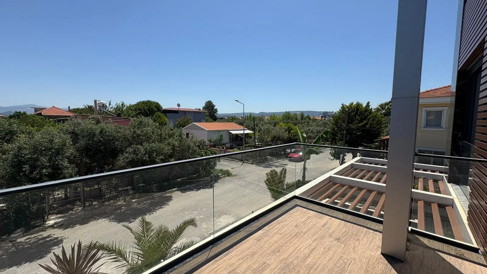 Large terrace